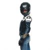 Dainese RAPIDA dámská sportovní kožená bunda modrá/bílá vel.38